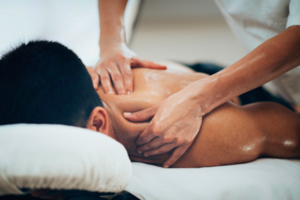 Will a sports massage relieve the tension in my neck and shoulders?